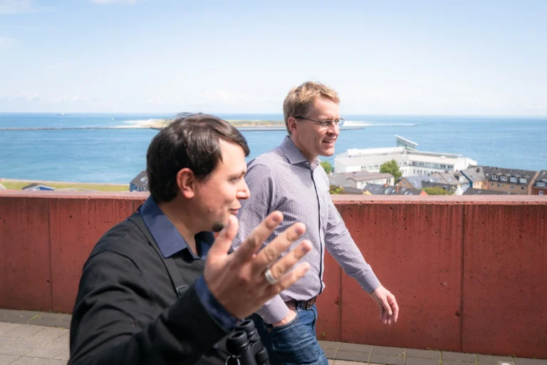 Besuch des Ministerpräsidenten Daniel Günther am 21. Juli 2023